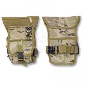 riñonera pierna militar tactica camuflaje