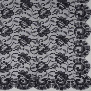 mantilla negra mujer