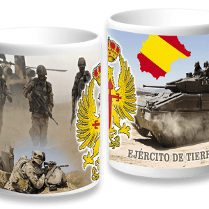 taza ejercito de tierra militar