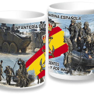 taza infanteria de la marina española