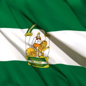 bandera andalucia escudo