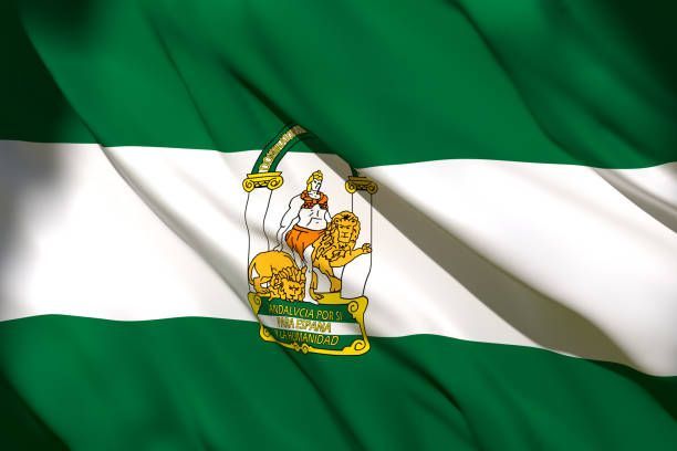 bandera andalucia escudo