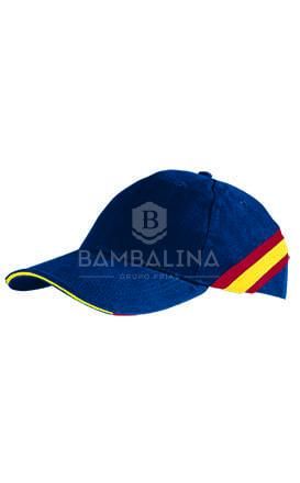 gorra españa bandera azul marino
