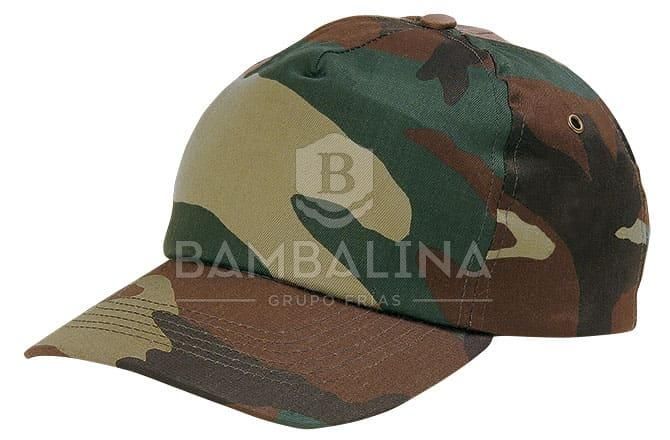 gorra camuflaje supervivencia bosque selva
