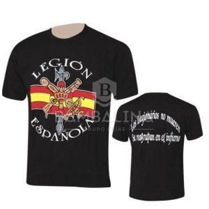 camiseta legion bandera españa