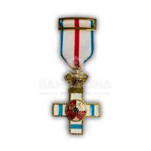 Cruz Mérito Militar Dtvo. Azul