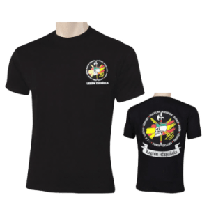 camiseta calavera legion chapiri española militar