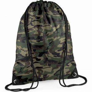 bolsa gimnasio deporte cuerda camuflaje gym