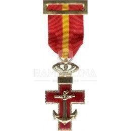 Cruz Mérito Naval Dtvo. Rojo