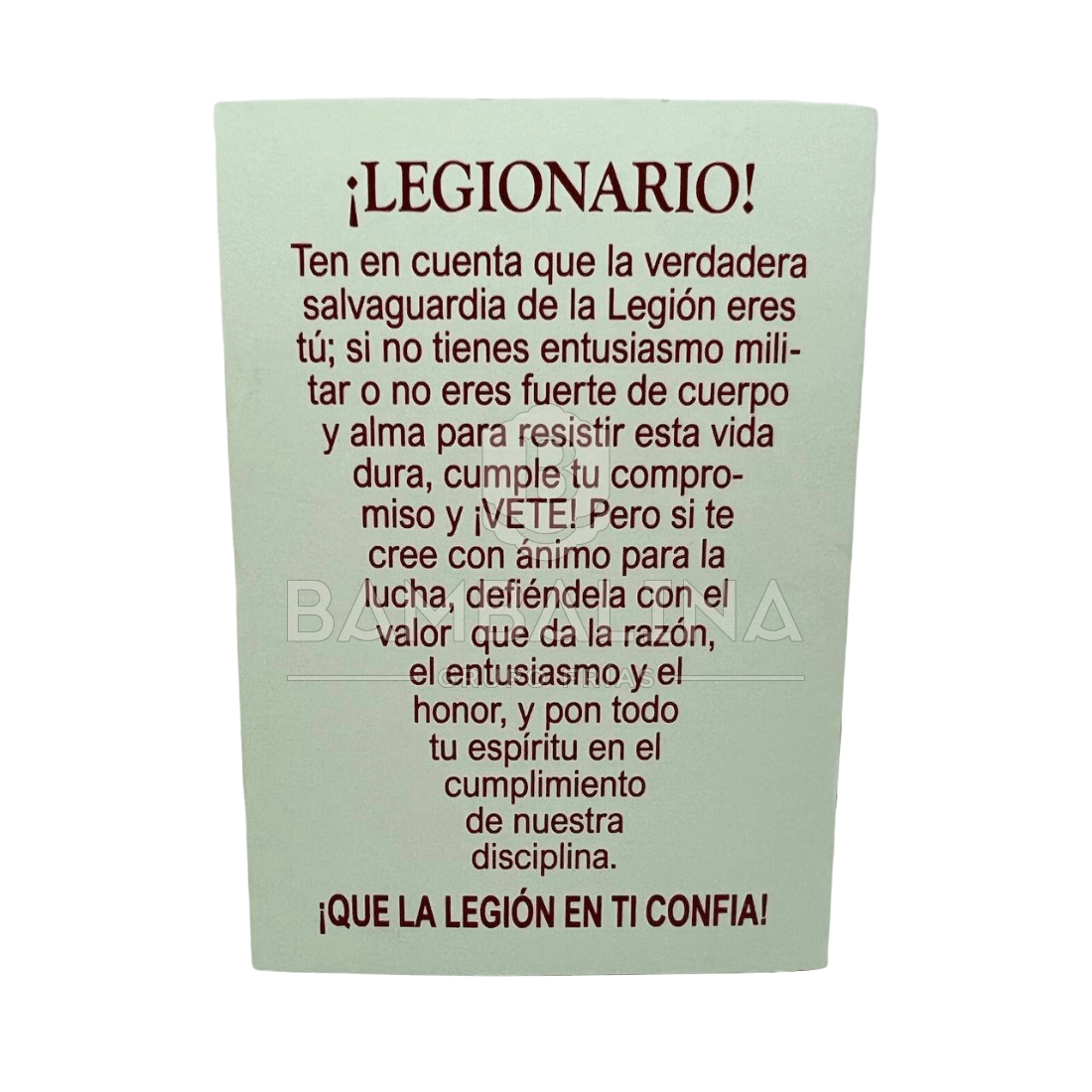 Libro Credo Legi n Espa ola Bambalina Grupo Fr as Libro Credo Legi n Espa ola Bambalina Grupo Fr as