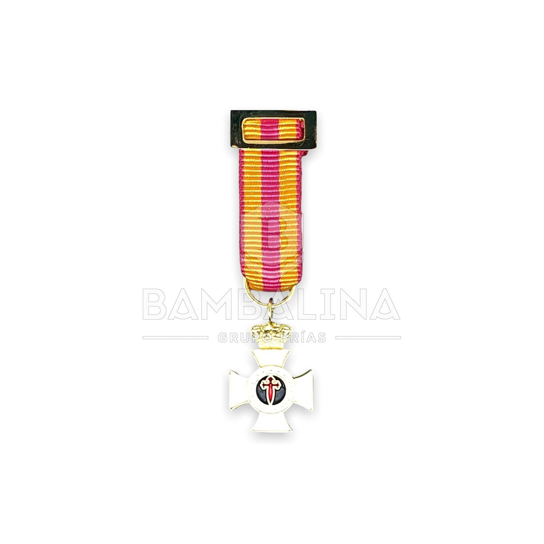 Miniatura Constancia 35 años Oro