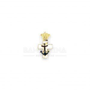 Pin Mérito Naval Dtvo. Blanco