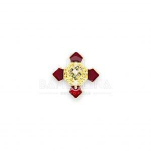Pin Mérito Policial Dtvo. Rojo