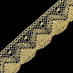 Encaje Dorado 5,2cm.