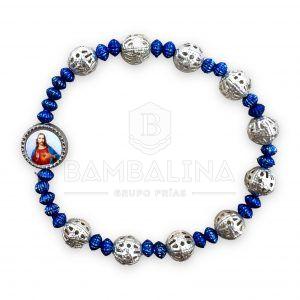 Pulsera Elástica - Corazón de Jesús