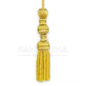 Borla Dorada 12,5 cm.