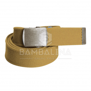 Cinturón Lona Beige