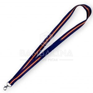 lanyard españa azul