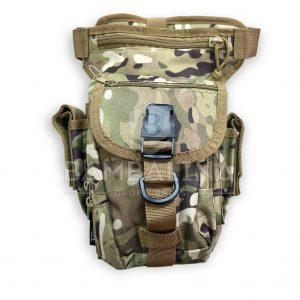 riñonera pernera militar tactica camuflaje