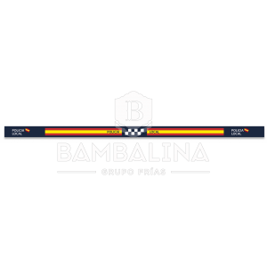 Pulsera Bordada Policía Local