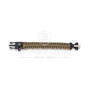 Pulsera Paracord Supervivencia Coyote