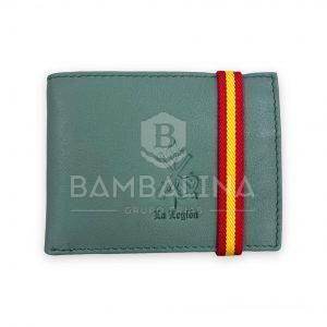 Cartera Piel Legión Verde