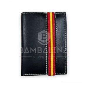 Cartera Piel Elástico