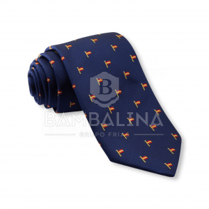 Corbata Azul Bandera de España Mástil