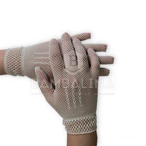 Guantes Rejilla Blanco