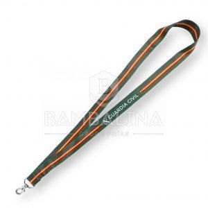 lanyard guardia civil colgante verde españa
