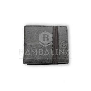 Cartera Piel Negra