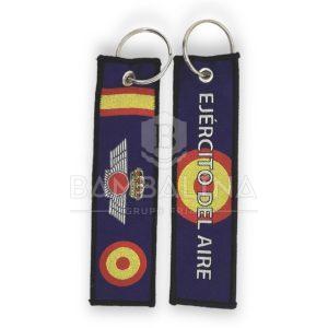 Llavero Bordado Ejército del Aire