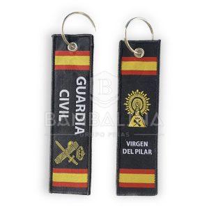 Llavero Bordado Guardia Civil (Pilar)