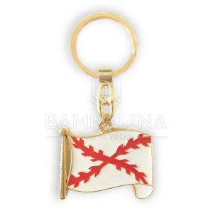 Llavero Cruz de Borgoña