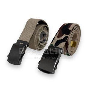 Cinturón Reversible Camo Beig