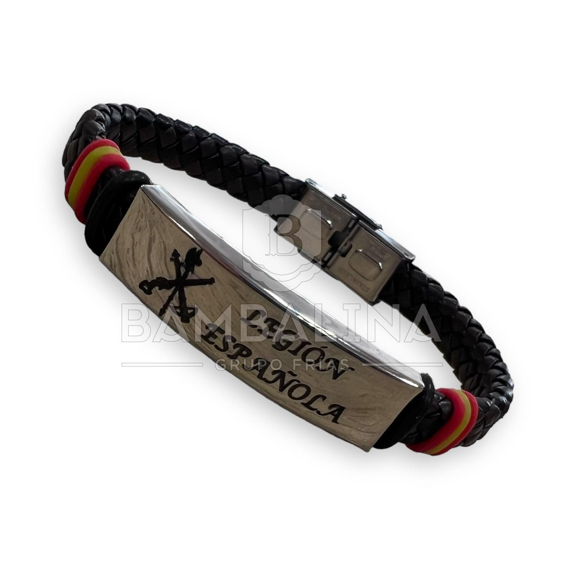 Pulsera piel Legión Española