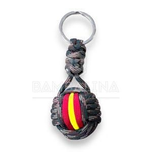 Llavero bola grande boscoso