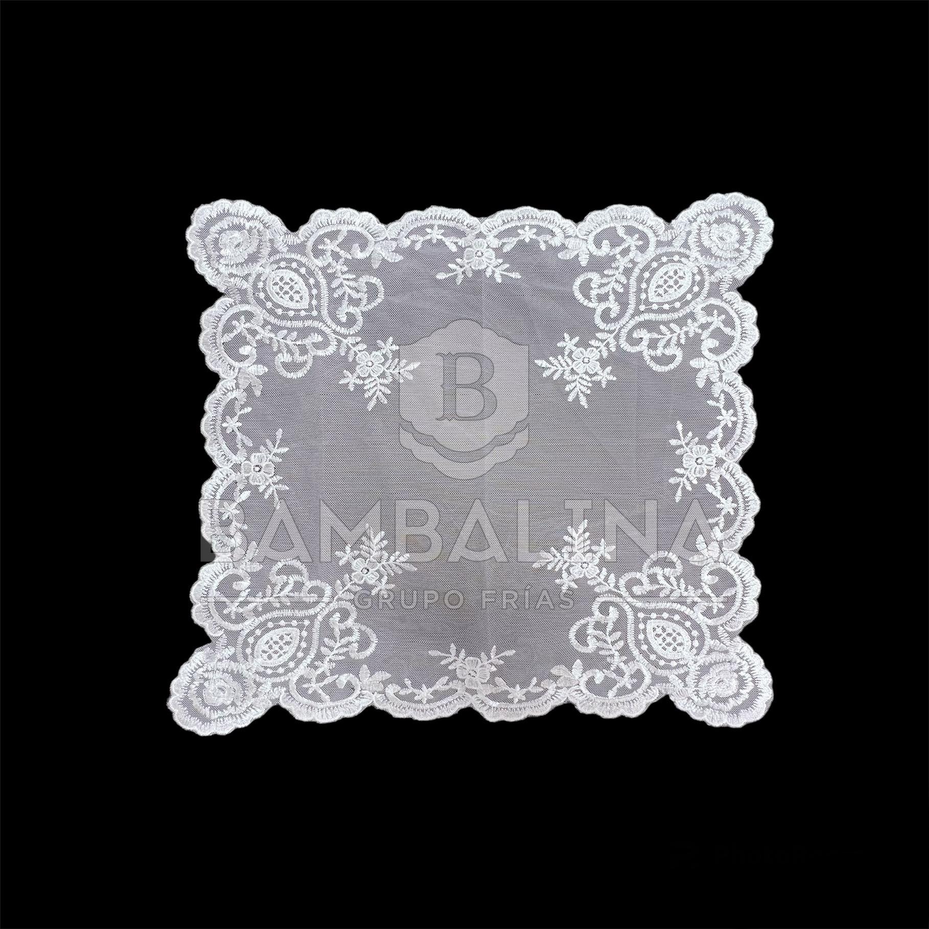 Pañuelo Bordado Seda