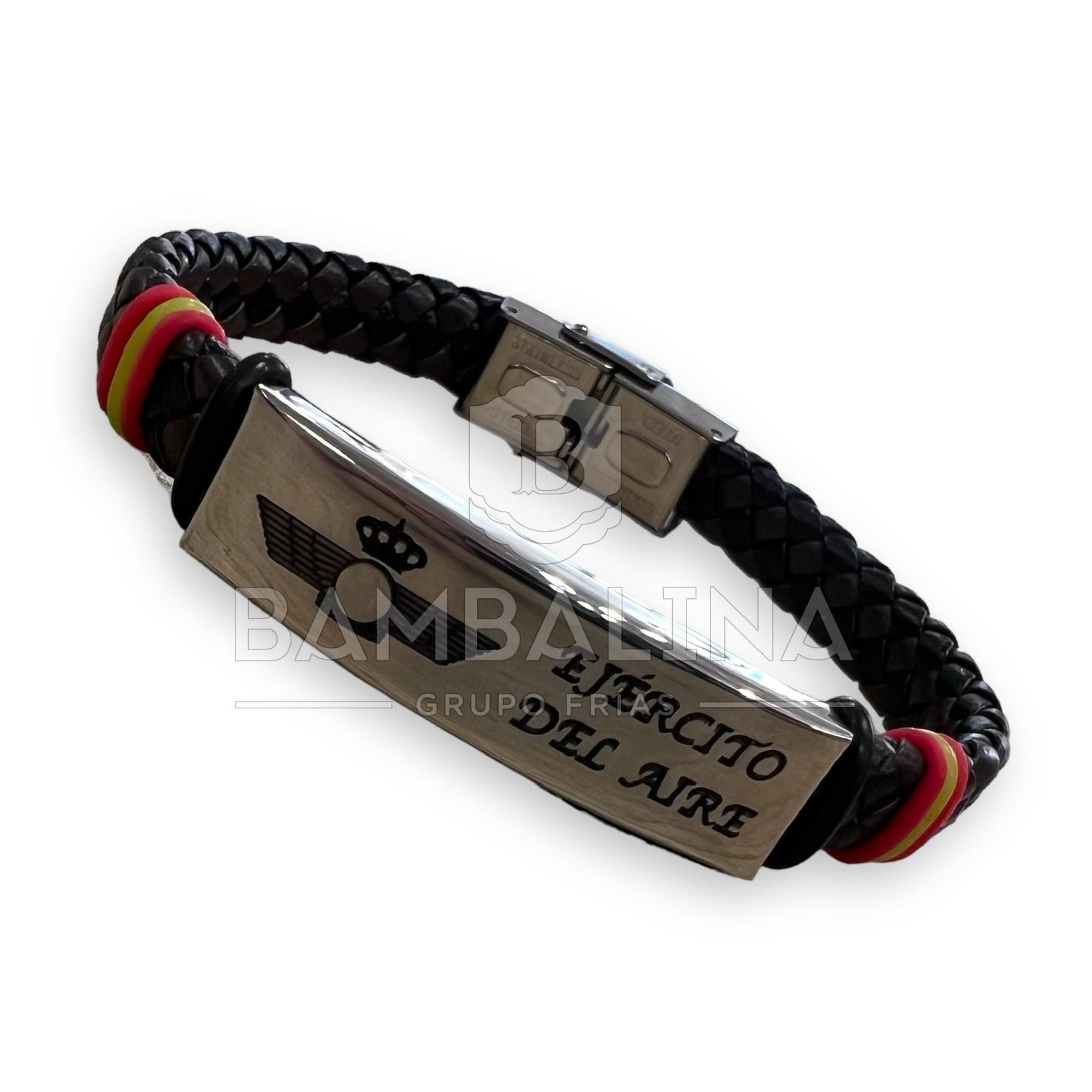 Pulsera piel Ejército del Aire