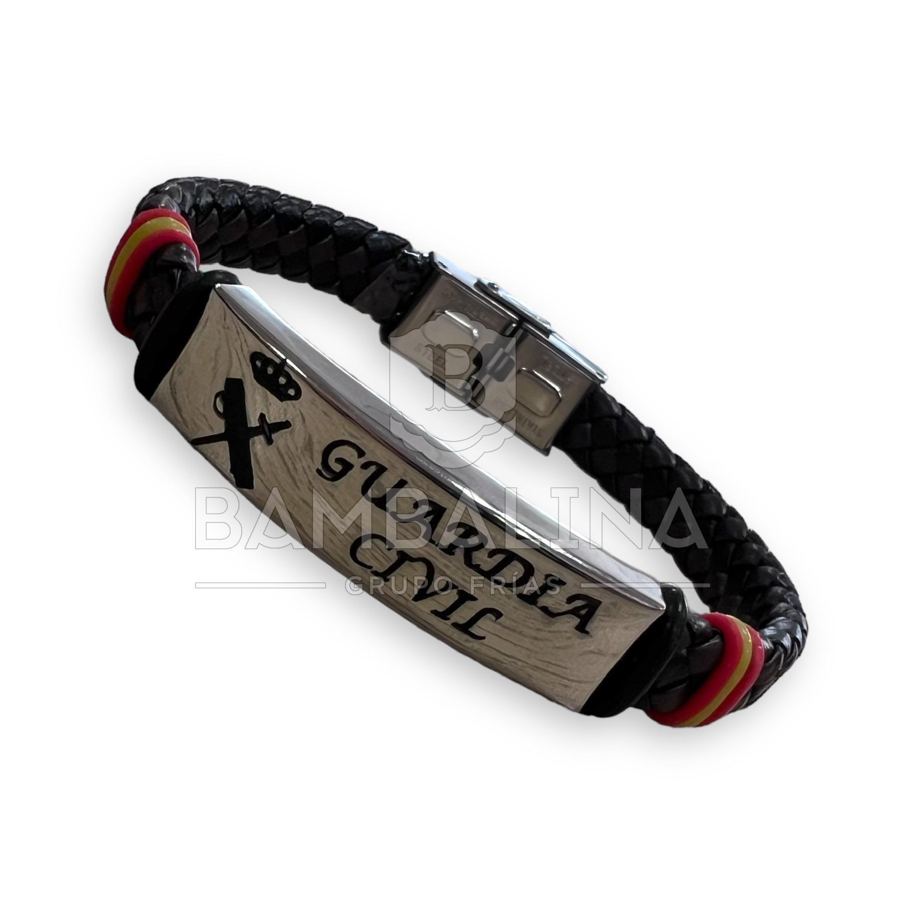 Pulsera piel Guardia Civil