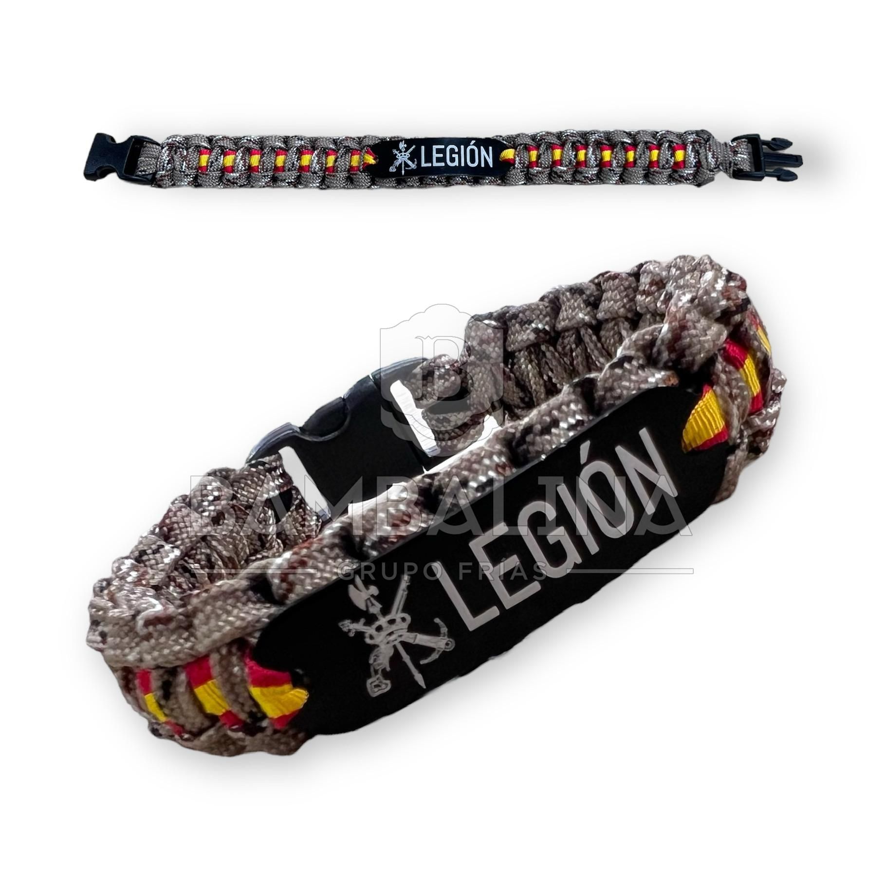 Pulsera paracord Legión Árida