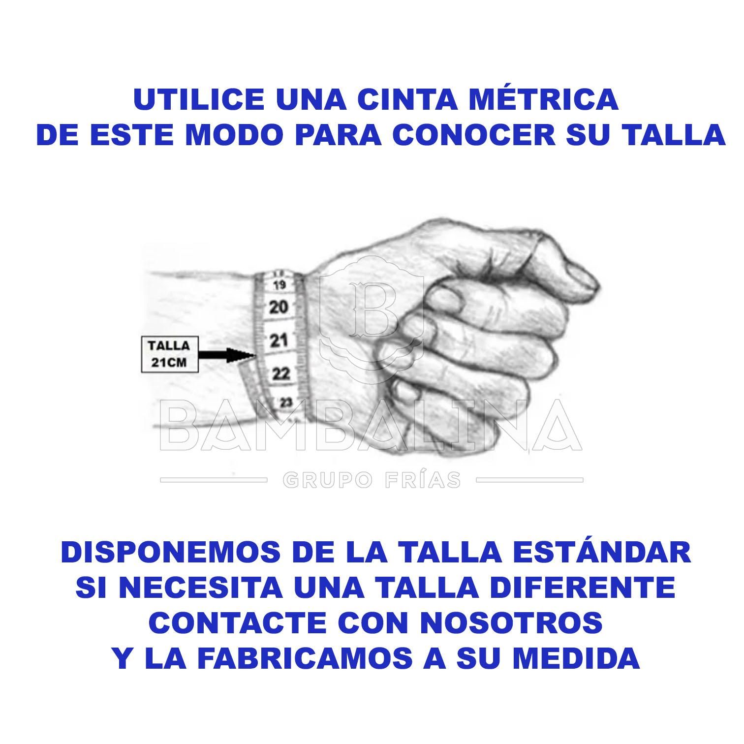Talla Pulsera Paracord