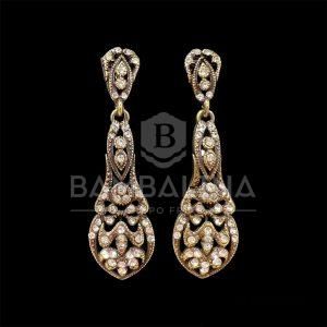 Pendientes Mantilla Envejecido oro