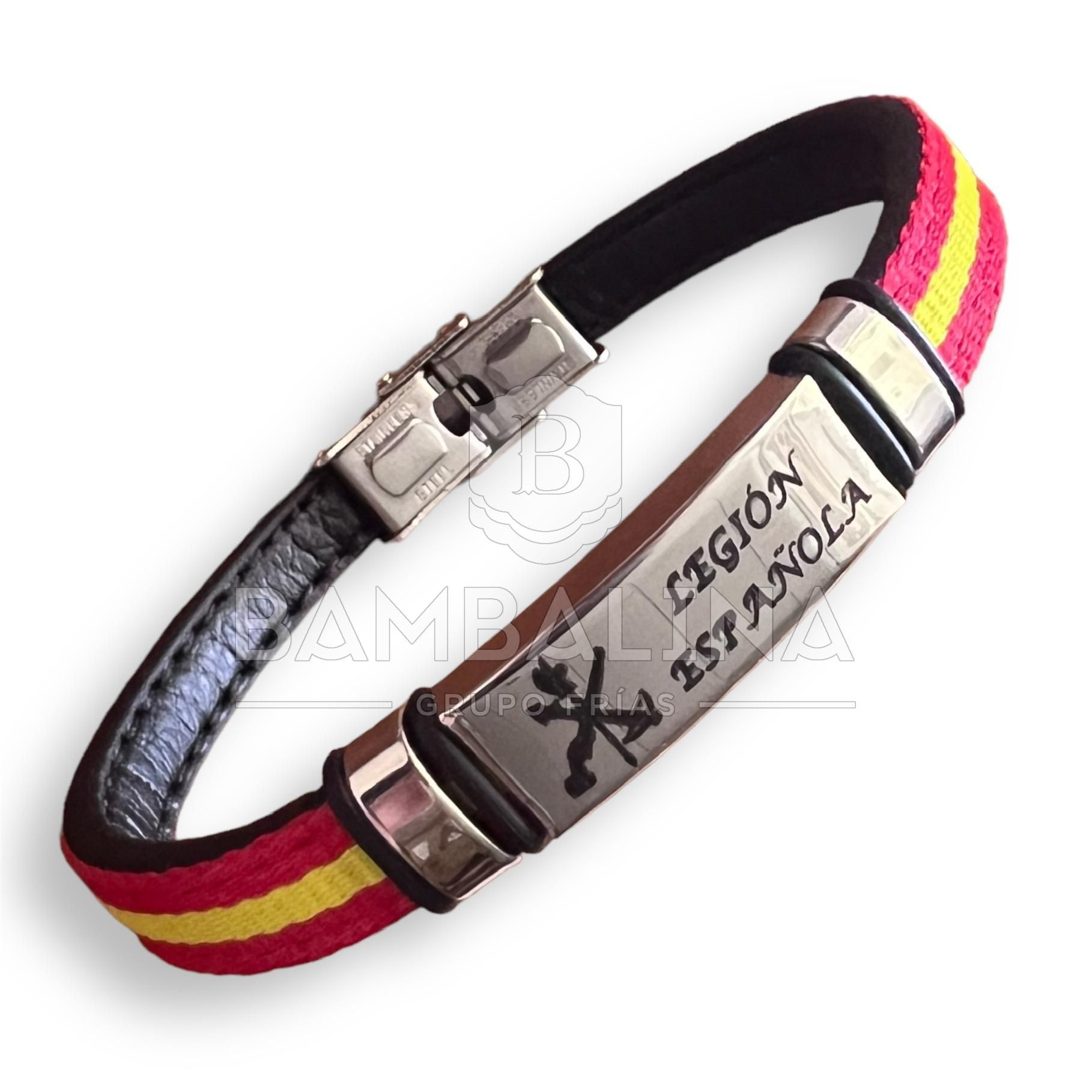 Pulsera de piel Legión Española