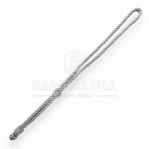 Cordón Medalla Plata Metal