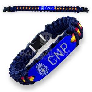 Pulsera Paracord Policía Nacional CNP