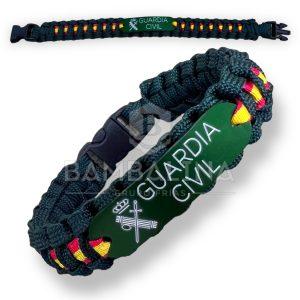 Pulsera Guardia Civil paracord