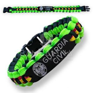 Pulsera Paracord Guardia Civil Tráfico