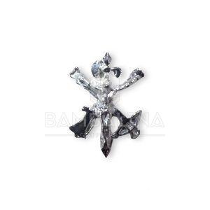 Pin Cristo Legión plateado