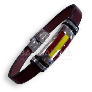 Pulsera Piel Bandera de España(1)